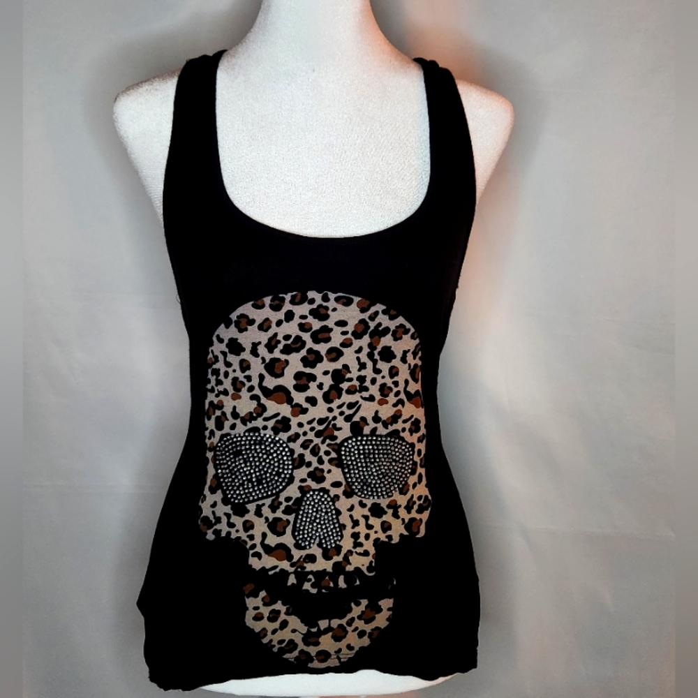 Black tank top